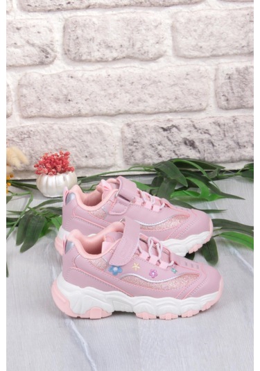 Fort Cool Bella Rahat Hafif Sneaker Kız Çocuk Ayakkabı Pudra