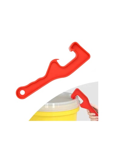 Suntek Kova Kapağı Açacağı Pratik Bal Kovaları Açma Aleti Kırmızı