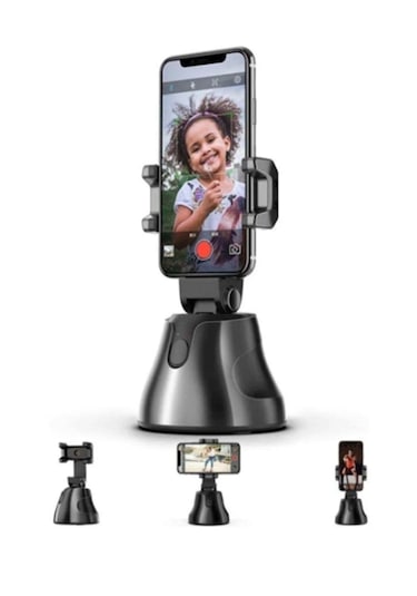 360 Smart Otomatik Yüz Takip Sistemli Telefon Tutucu - Tripod