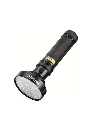 Lemestar 128 Led'li 395nm Uv Feneri - Floresan Tespit, Kürleme Ve Akrep Işığı Fonksiyonlu El Feneri Altın