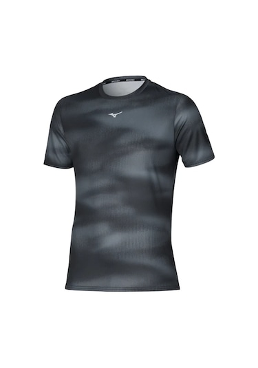 Core Graphic Erkek Tişört Gri / Siyah Çok Renkli