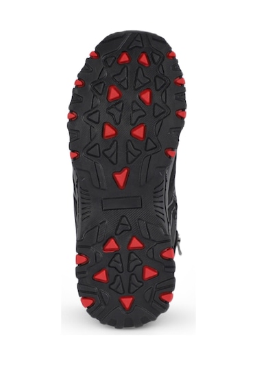 Slazenger NESKE Çocuk Cırt Cırtlı Siyah / Kırmızı Bot