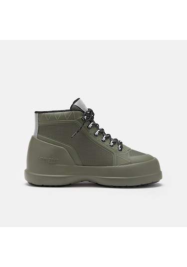Bot Kar Erkek 80d2480080-m006 Moon Boot Luna Trek Mid Nylon Khaki Null