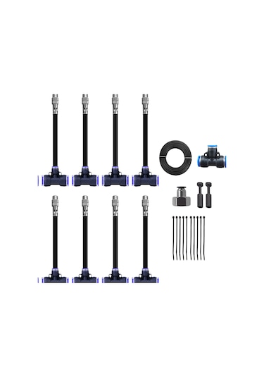 Suntek Magideal Peyzaj Tesisi Sulama Dışında Için Misting Soğutma 10m-boru-10cm-nozul