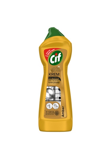 Ambalaj Marketim Cif Krem Gold 750 Ml 1 Adet Tekli