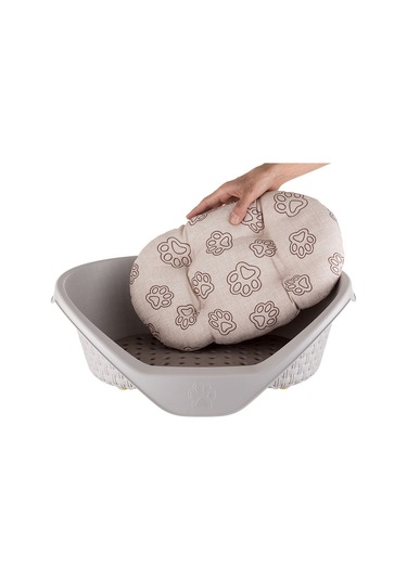 Köpek Yatağı Orta Boy Kırmızı