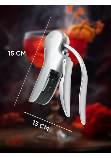 Maks Wıne Şarap Mekanik Tişör Açacağı Narzan 303267416 Gri