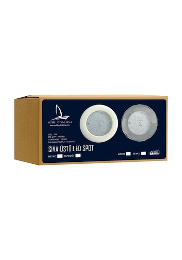 Sıva Üstü Led Spot Beyaz No.2 Günışığı Beyaz