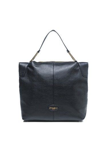 Omuz Çantası Kadın Ivonne L Piumelli Milano Bag D28 Black Siyah