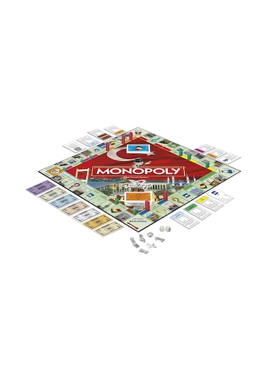 Hasbro Monopoly Emlak Ticareti Türkiye 01610 Kutu Oyunu