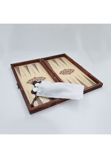 Simya Figür Tavla Tavus Kuşu (Akça Kaplama)