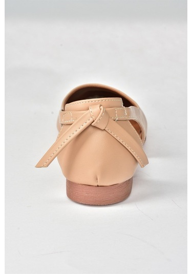 Fox Shoes Ten Kadın Babet H726324009 Ten Ten Rengi