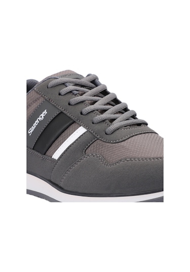 Slazenger ORIGIN I Erkek  Koyu Gri / Beyaz Günlük Spor Ayakkabısı