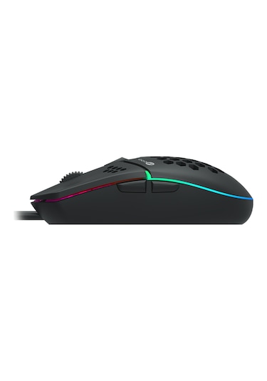 Lecoo MS105 Kablolu 3200DPI 6 Tuşlu RGB Gaming Optik Mouse Siyah