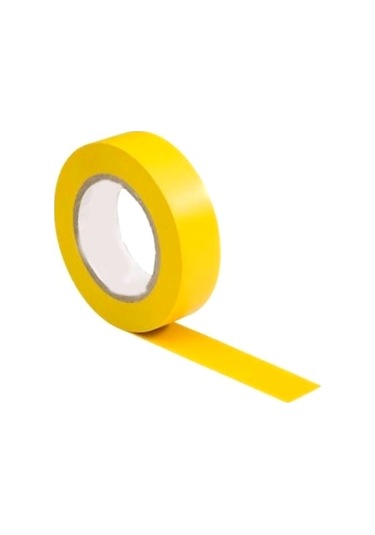 Picador Elektrik Bandı 19mmx5mt Sarı Bant - 3 Adet