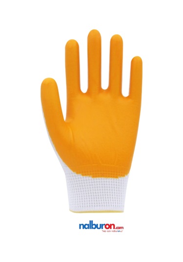Beybi Pn5 Polyester Örme Nitril Eldiven Koli 10numara Xl