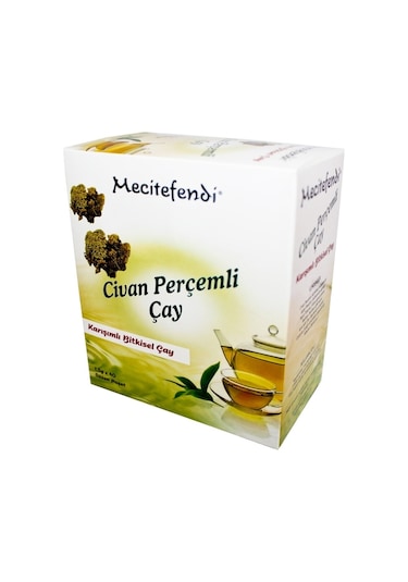 Mecitefendi Civan Perçemli Bitkisel Süzen Poşet Çay 40 x 1.5 G