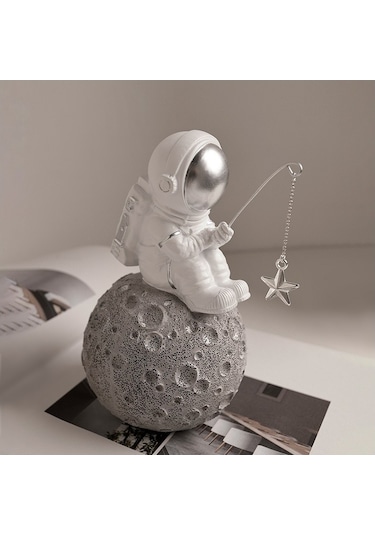 Iskandinav Yaratıcı Astronot Süsleri Masaüstü Dekorasyonu Yeni Eve Taşınıyor Yurt Dışından