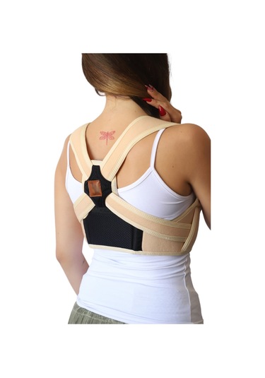 Dik Duruş Korsesi Medikal Rahat Unisex Sırt Korsesi Dikleştirici Kadın Erkek Korse Kamburluk Korsesi