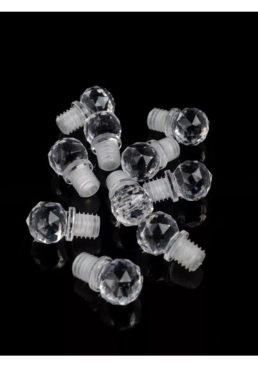 Domania 1,8-2 Cm Ağızlı Şişe İçin Tıpası, 10 Adet. 230356136 Beyaz