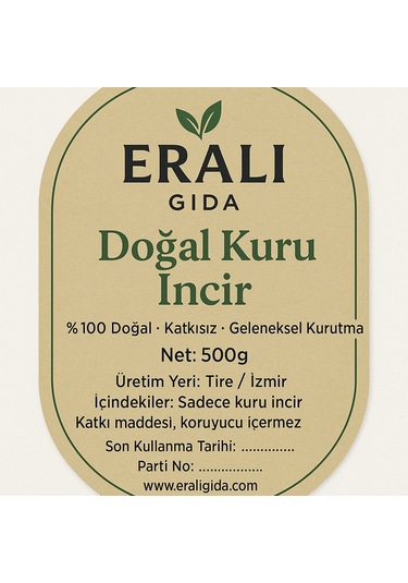 Kuru İncir Büyük Boy 1 Kg 1 KG