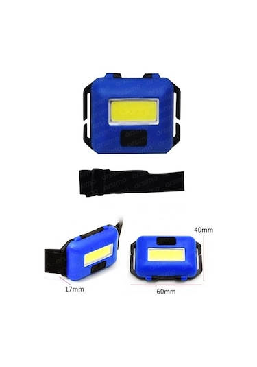 Kenko Ledli Mini Kafa Lambası 3 Watt T89 Mavi