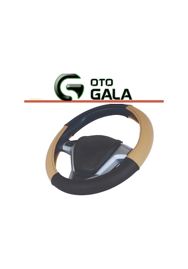 Direksiyon Kılıfı Geçmeli Minibus 42 Cm 4 Parça Siyah-kahverengi Siyah - Kahverengi