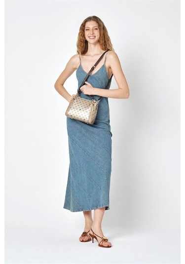 Pierre Cardin Monogram Dore Kadın El Çantası 05pc25y10320-mn Altın