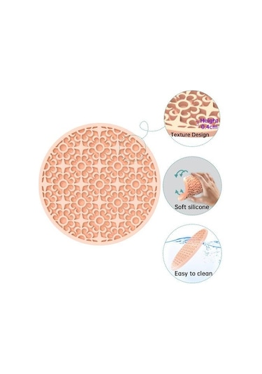 Şarap Kırmızısı Desenli Silikon Bardak Altlığı Isı Yalıtımlı Yeniden Kullanılabilir Vintage Yuvarlak Soft Bardak Altlığı Kırmızı