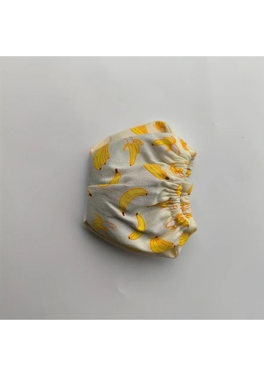 Elmpaly Yıkanabilir Sincap Bezleri, Dışarı Çıkma Eğitim Seti Ve Küçük Evcil Hayvan Temizlik Ürünleri - Muz