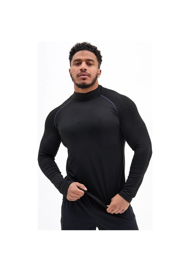 Uvın Spor Uzun Kollu Kompresyonlu Sweatshirt 235700942 Siyah