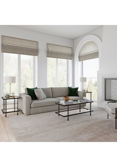 Dolores Siyah Metal Yan Sehpa