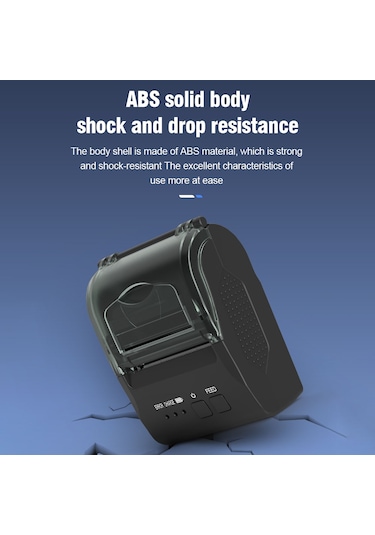 Zj-5810 58mm El Termal Makbuz Yazıcısı Usb Bluetooth Taşınabilir Yazıcı