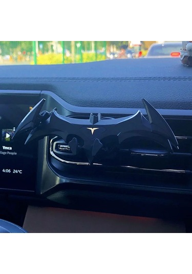 Yarasa Şeklindeki Yerçekimi Toka Tipi Araç Telefonu Tutucu Hava Diğer