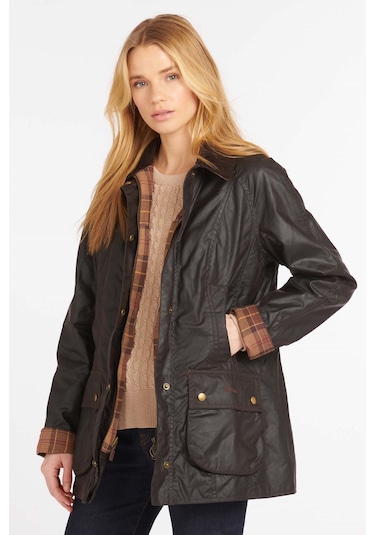 Barbour Beadnell Yağlı Ceket Ru52 Rustic