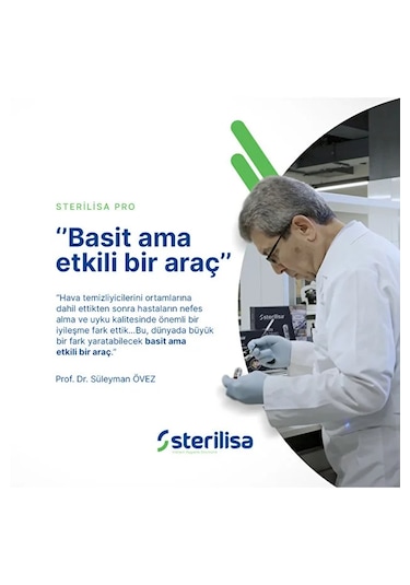 Sterilisa STR-33 Hava Dezenfeksiyon Sterilizasyon Ve Temizleme Cihazı