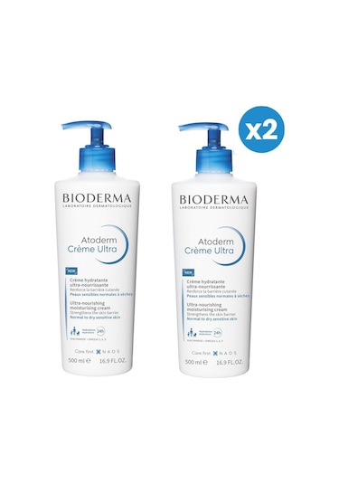 Bioderma Atoderm Cream 2 x 500 ML
