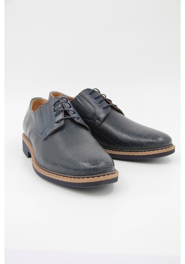 Cabani 394m097d Erkek Klasik Ayakkabı - Lacivert-lacivert