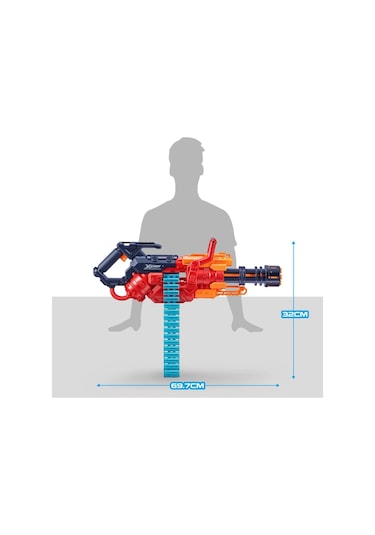 36382 Zuru X-shot Silah Sünger Atan Excel-crusher 48 Mermi -sunman