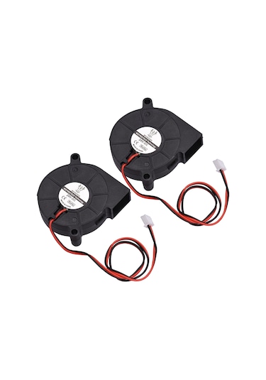 Neevoyu 3d Yazıcı Ek Parçası: Bıgtreetech 5015 Soğutma Fanı 24v - 2 Adet Paketi