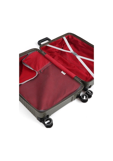 Ççs 5239 Polipropilen Orta Boy Valiz-yeşil Yeşil