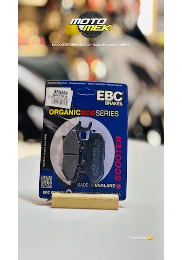 Sym Fıddle 4 125 24-25 Ebc Sfa264 Motor Balata Güçlü & Güvenli Frenleme