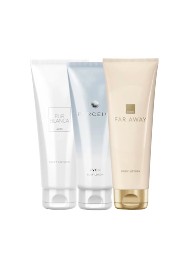 Avon Far Away Pur Blanca + Perceive Vücut Losyonu Set