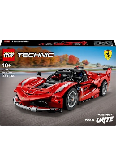 LEGO® Technic Ferrari FXX K 42212 - 10 Yaş ve Üzeri Çocuklar için STEM Oyuncak Yapım Seti (897 Parça)