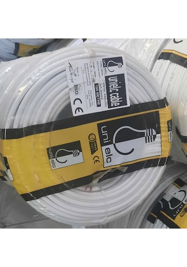 100 Metre 3X1.5 Mm Ttr Tam Bakır & Tam Kesit Elektrik Kablosu