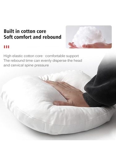 Tesla Model 3 / Y Araba Koltuğu Lomber Destek Yastığı Siyah