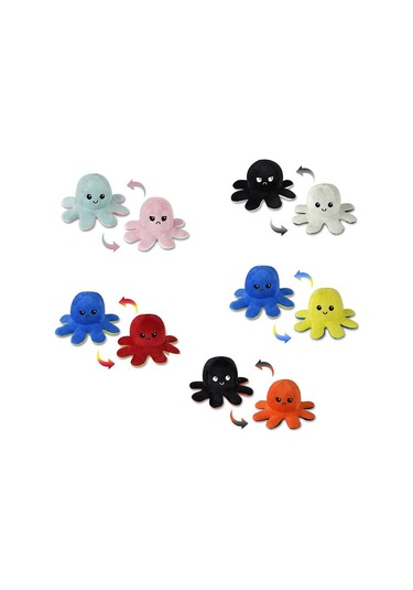 Halley Oyuncak 62054 Mood Değiştiren Peluş Ahtapot 20 Cm 1 Adet
