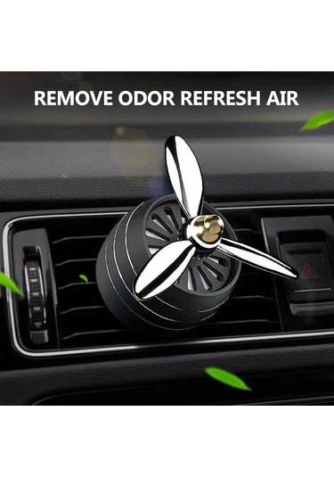 Vkemall "klima Çıkışı Aromaterapili Araç Kokusu - Uzun Süreli Taze Hava Ve Koku Giderici" Gümüş