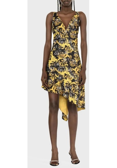 Versace Jeans Couture Bayan Elbise 74hao912 Ns228 G89 Siyah