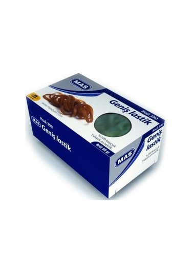 Mas 390 Kauçuk Geniş Lastik 50 Gr Kutu